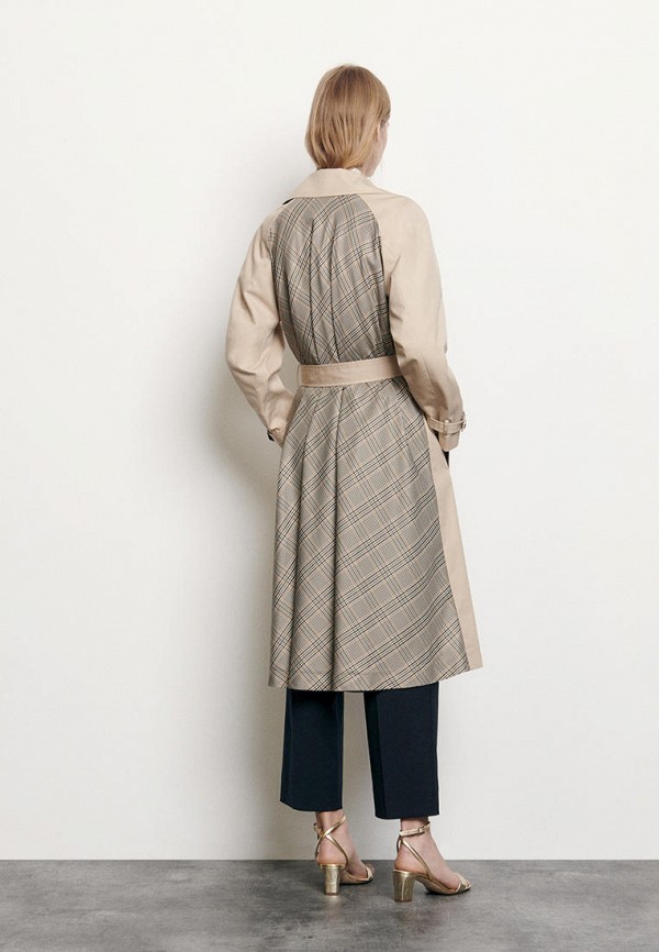 

Плащ Sandro, Бежевый, Sandro MP002XW0EELU