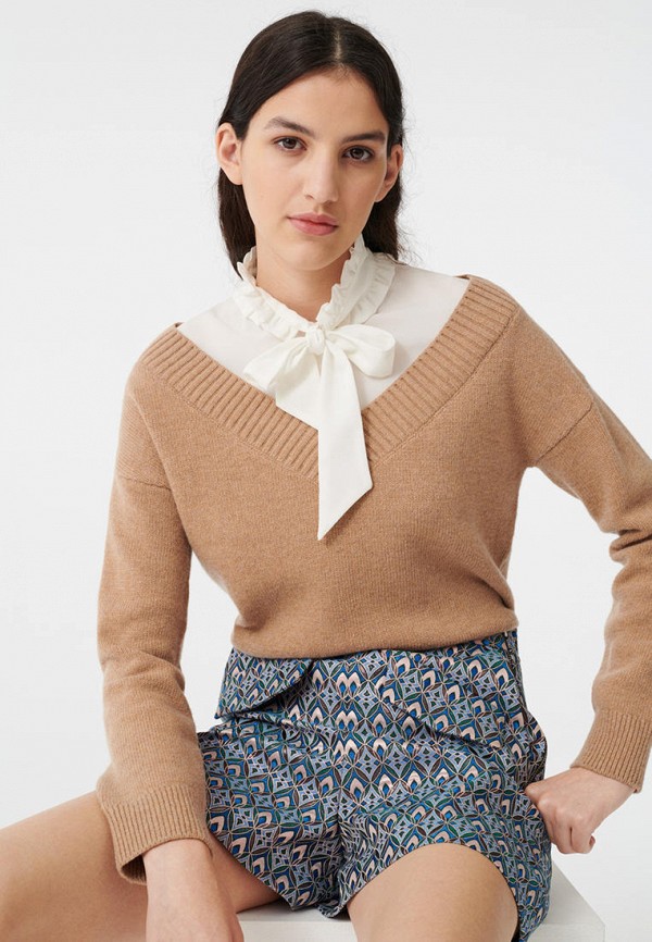 

Пуловер Maje, Бежевый, Maje MP002XW0EEQI