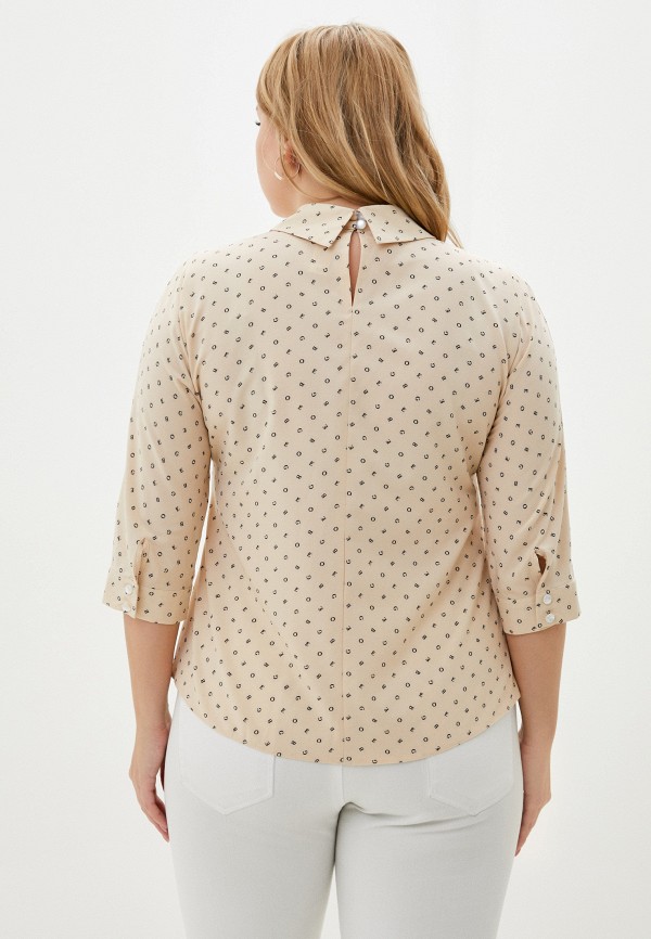 Блуза Mankato бежевый, размер 52, фото 3
