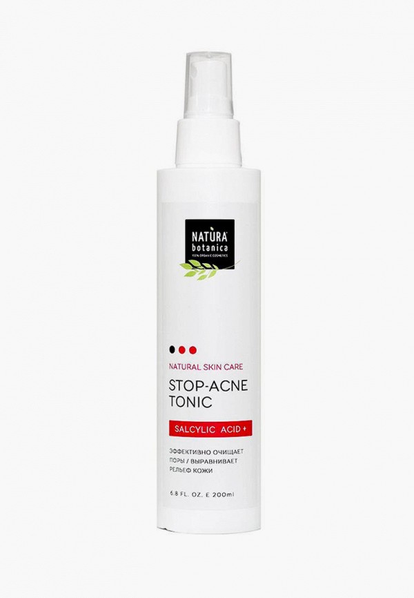 

Тоник для лица Natura Botanica, Белый, стоп акне 200 мл