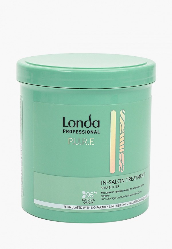 

Маска для волос Londa Professional, Прозрачный, P.U.R.E., для сияния волос, 750 мл