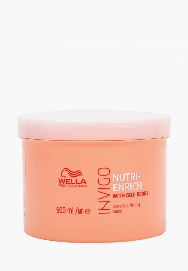 

Маска для волос Wella Professionals, Белый, INVIGO NUTRI-ENRICH для питания волос WELLA PROFESSIONALS 500 мл