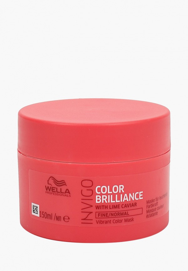 

Маска для волос Wella Professionals, Красный, INVIGO COLOR BRILLIANCE для защиты цвета WELLA PROFESSIONALS для нормальных и тонких волос, 150 мл