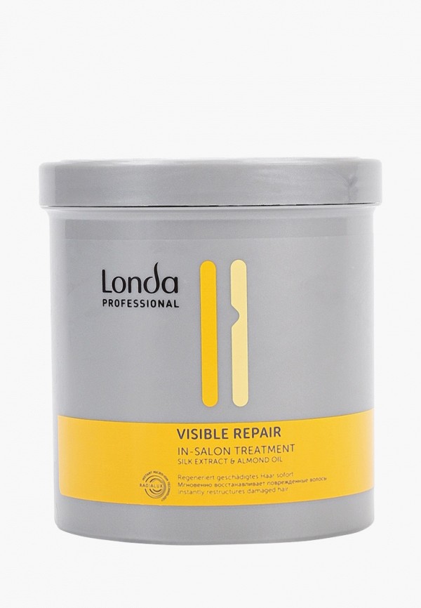 

Маска для волос Londa Professional, Прозрачный, VISIBLE REPAIR, для поврежденных волос, с пантенолом, 750 мл