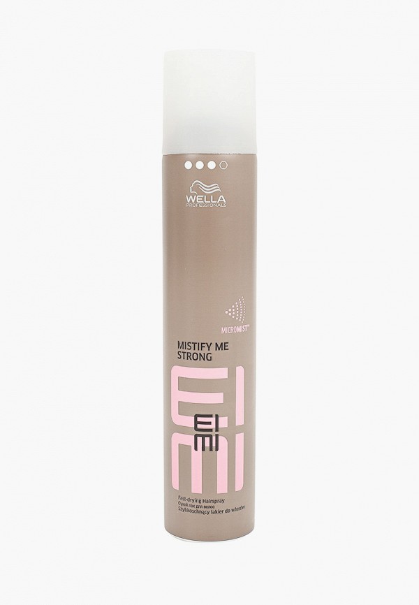 

Лак для волос Wella Professionals, Прозрачный, Сухой EIMI сильной фиксации WELLA PROFESSIONALS mistify me strong, 300 мл