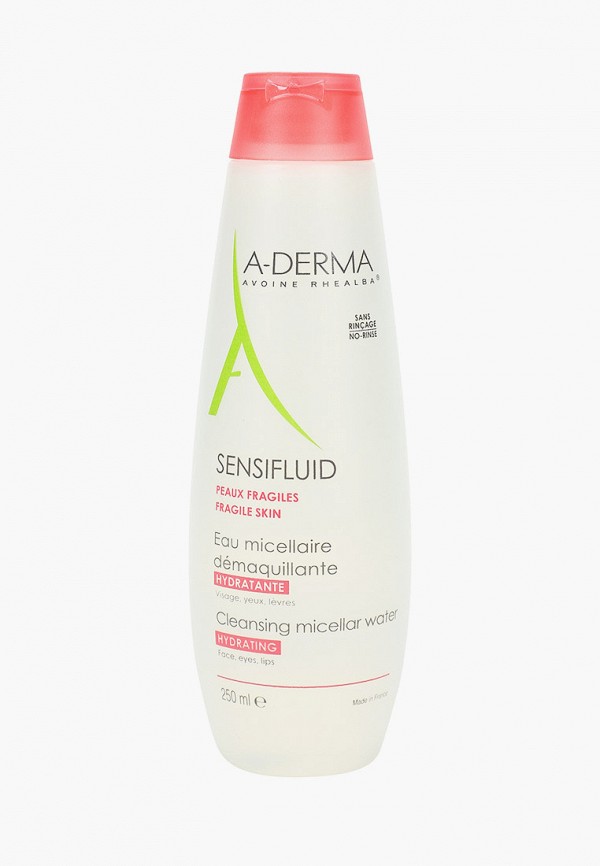 

Мицеллярная вода A-derma, Прозрачный, "SENSIFLUID", 250 мл