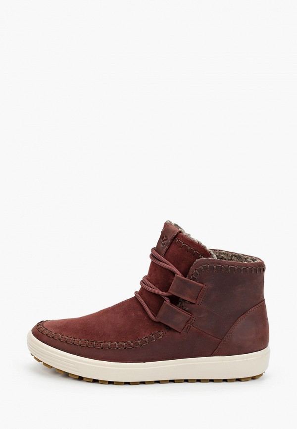 

Ботинки Ecco, Бордовый, SOFT 7 TRED W