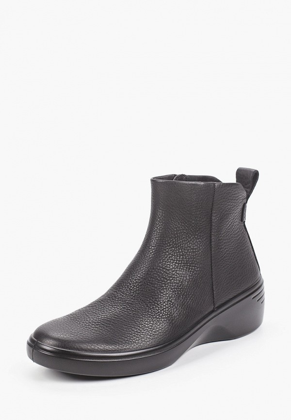 

Ботинки Ecco, Черный, ECCO SOFT 7 WEDGE W