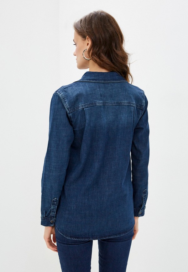 Рубашка джинсовая Mossmore цвет синий  Фото 3