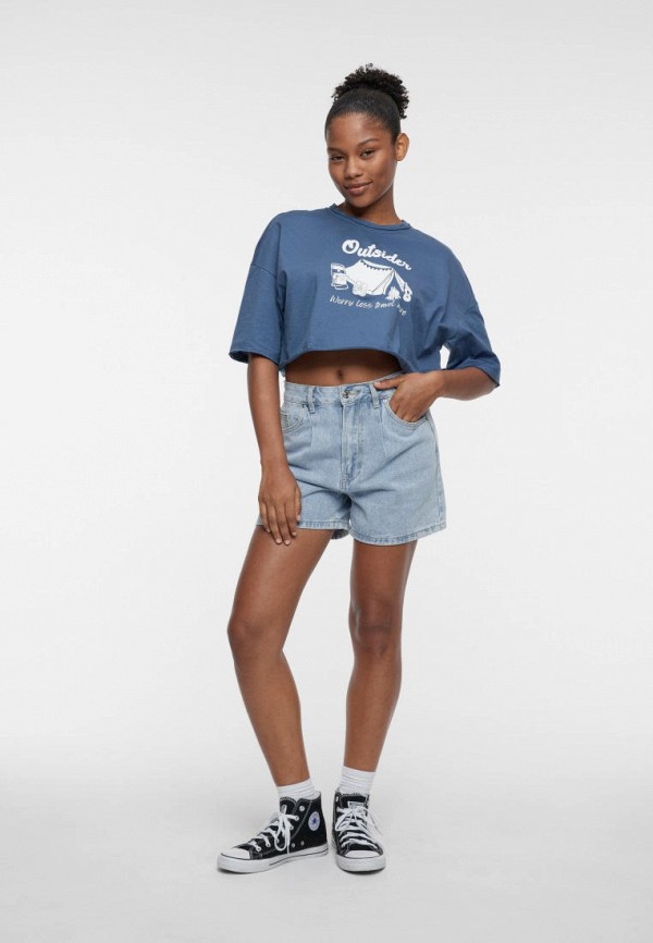 Футболка Befree синий, размер 48, фото 2