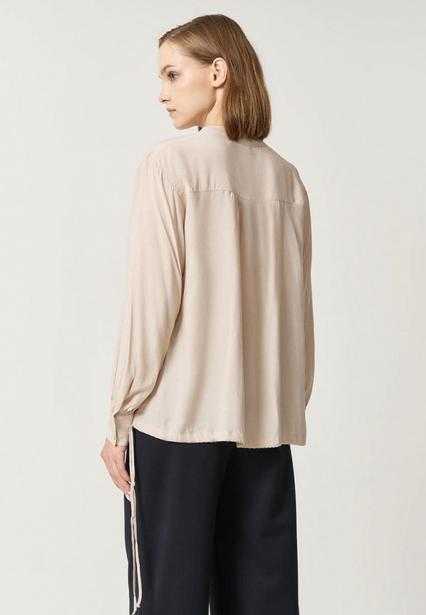 Блуза Baon бежевый, размер 48, фото 3