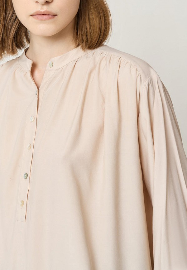 Блуза Baon бежевый, размер 48, фото 6