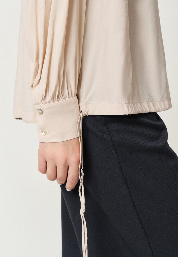 Блуза Baon бежевый, размер 48, фото 7