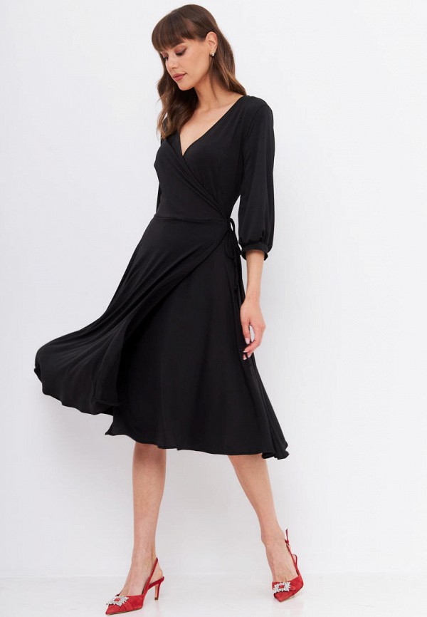 Платье Lacitta черный, размер 44, фото 5