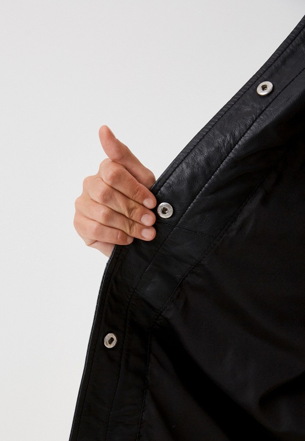 фото Куртка кожаная снежная королева