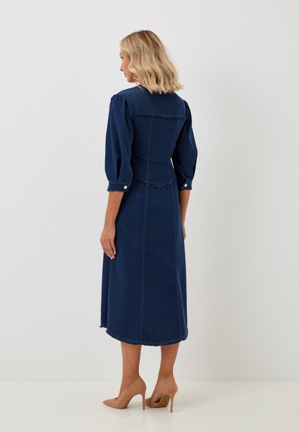 Платье джинсовое Asur синий, размер 58, фото 3