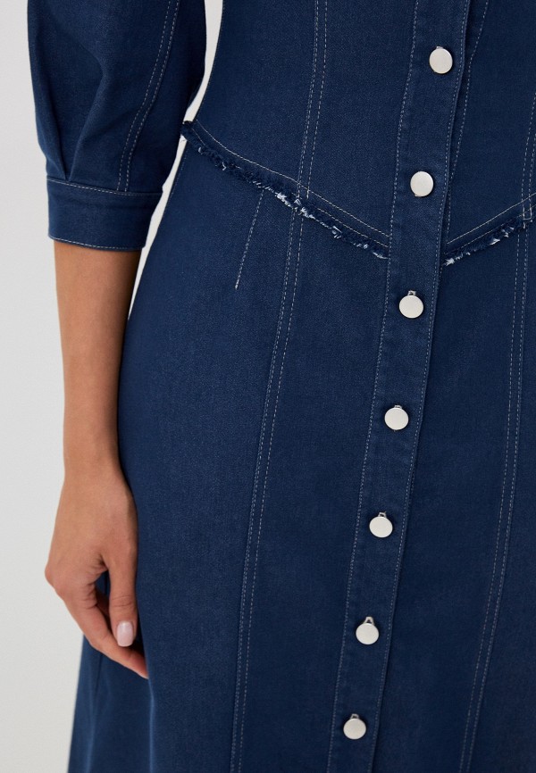 Платье джинсовое Asur синий, размер 58, фото 4