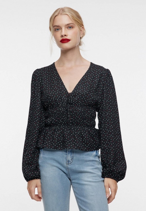 

Блуза Befree, Черный, campaign fall’23. paris