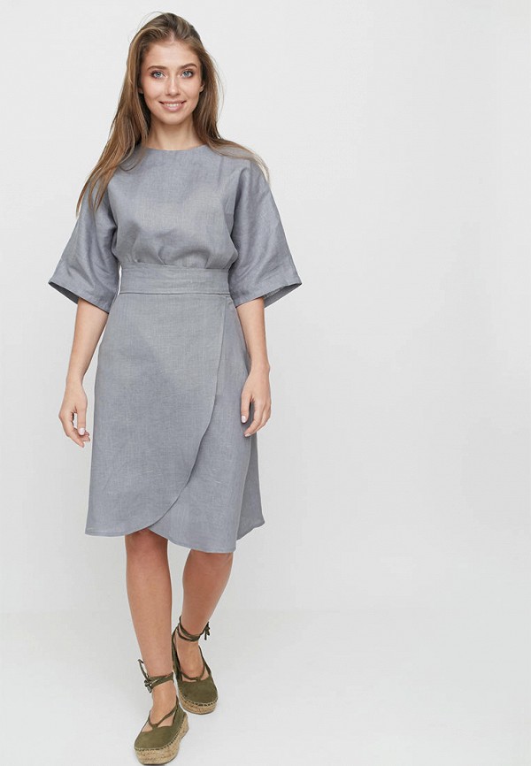 

Блуза Linen Pleasure, Серый, Linen Pleasure MP002XW0EPHX