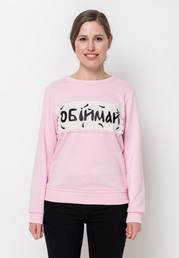 

Свитшот Prosto Clothes, Розовый, ОБІЙМАЙ