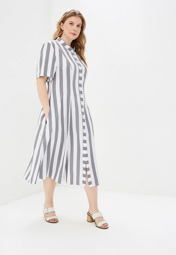 

Платье Авантюра Plus Size Fashion, Серый