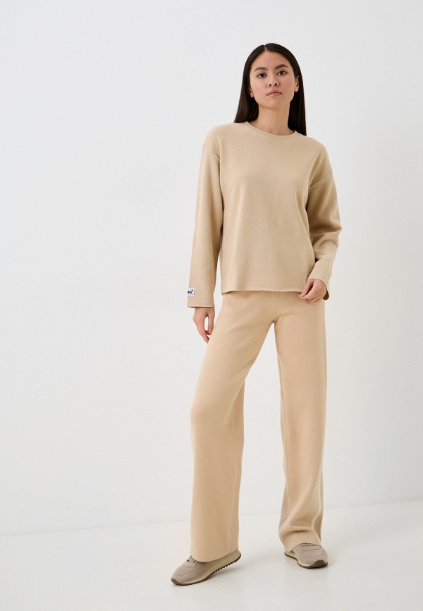 Брюки Francesco Donni бежевый, размер 44, фото 2