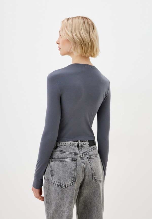 фото Лонгслив gray moss