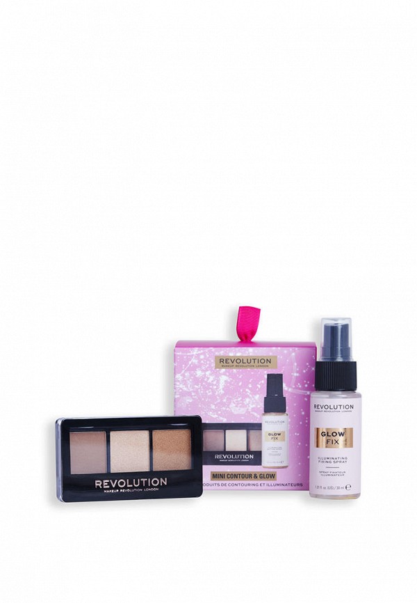 Набор косметики Revolution Makeup Revolution Mini Contour & Glow Gift Set набор кистей makeup revolution precision contour set