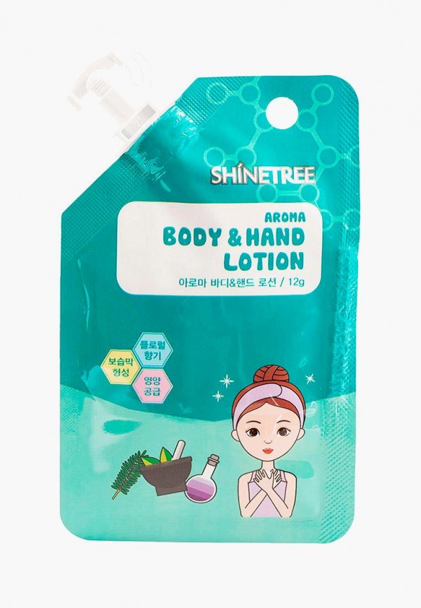 

Лосьон для тела Shinetree, Белый, Body and Hand Lotion, 12 мл