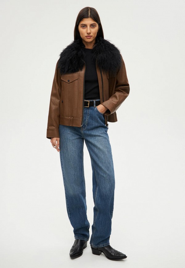 фото Куртка кожаная shi-shi