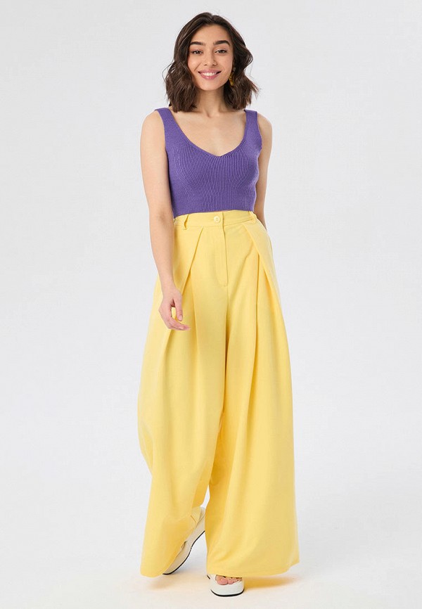 Брюки LMP желтый, размер 42, фото 5