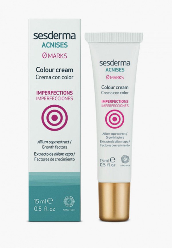 

Крем для лица Sesderma, Белый, ACNISES, 15 мл