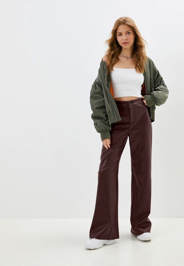 Брюки Feelz коричневый, размер 40, фото 2