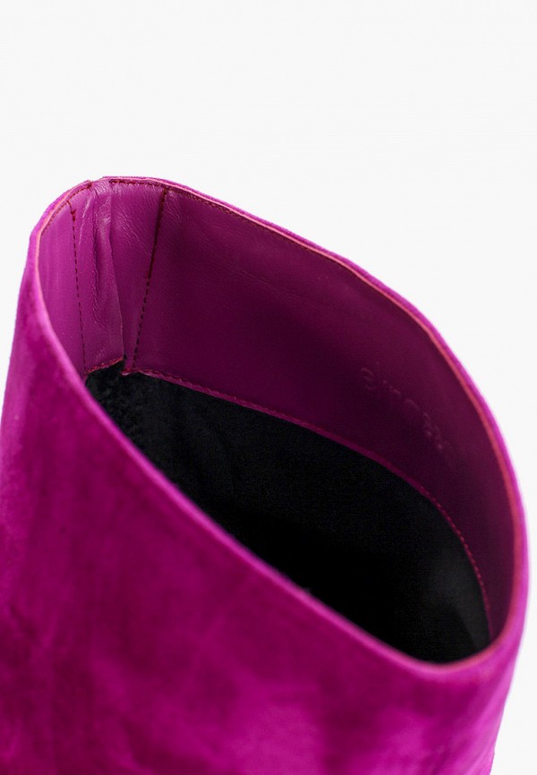 Ботфорты El'Rosso цвет Фиолетовый  Фото 6