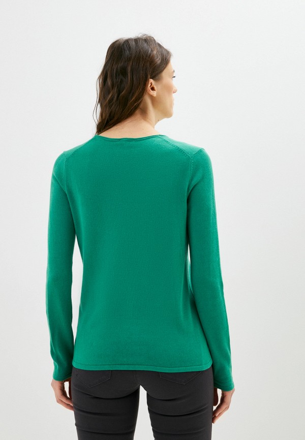 Пуловер Tom Tailor цвет зеленый  Фото 3