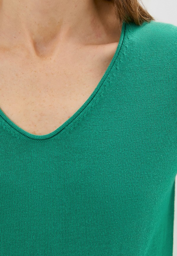 Пуловер Tom Tailor цвет зеленый  Фото 4