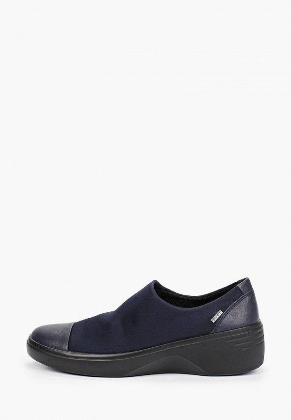 Ботинки Ecco, Синий, SOFT 7 WEDGE W