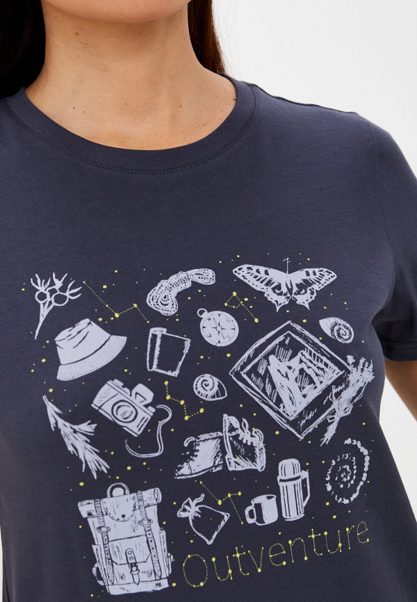 Футболка Outventure синий, размер 42, фото 3