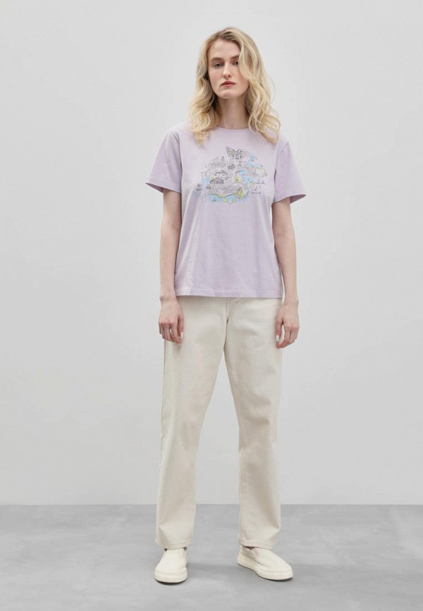 Футболка Finn Flare фиолетовый, размер 50, фото 2