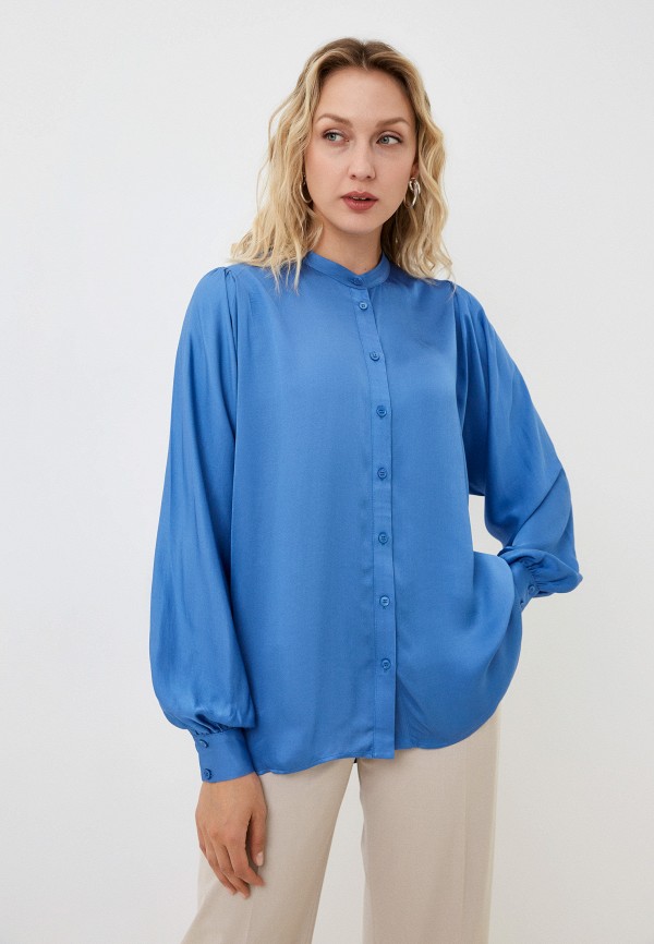 Блуза Lusio голубого цвета