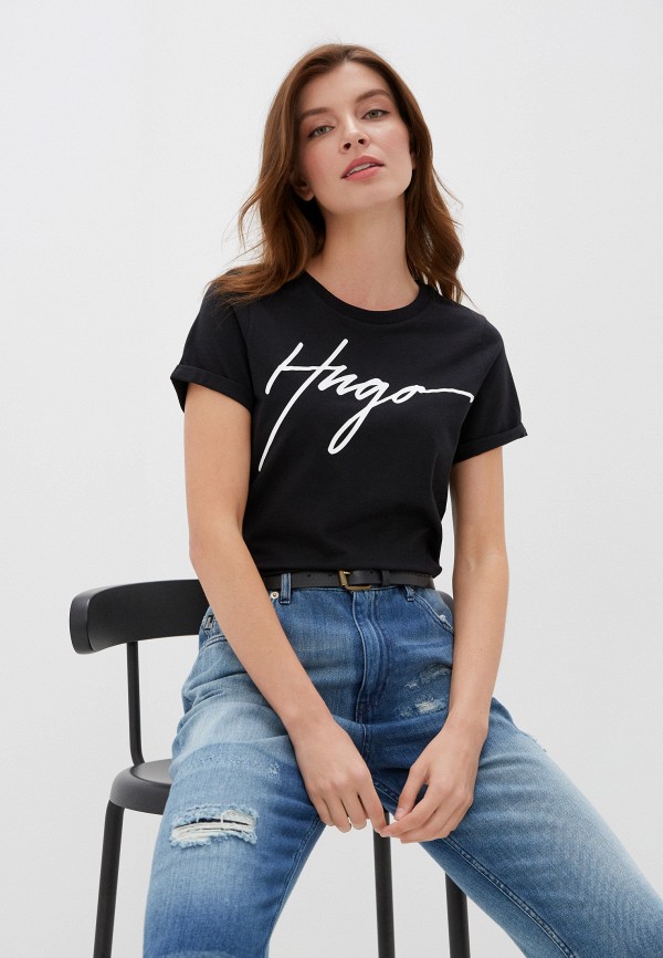 

Футболка Hugo, Черный, The Slim Tee 1