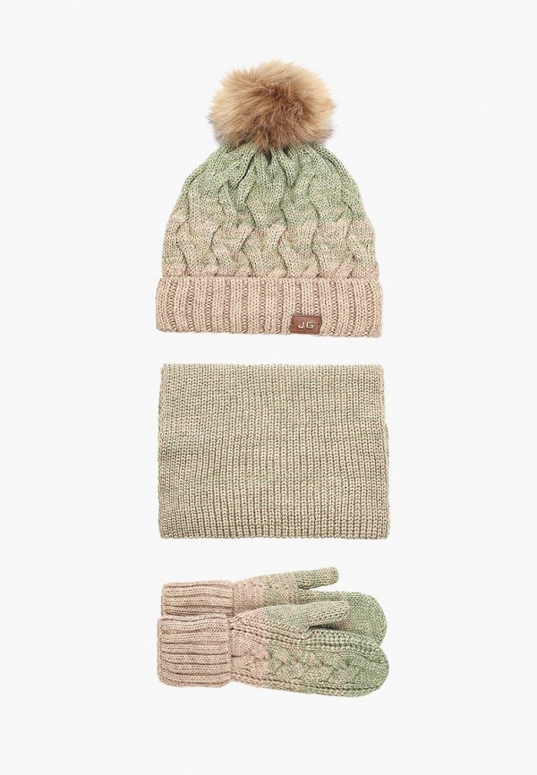 Шапка, снуд и варежки Jagga