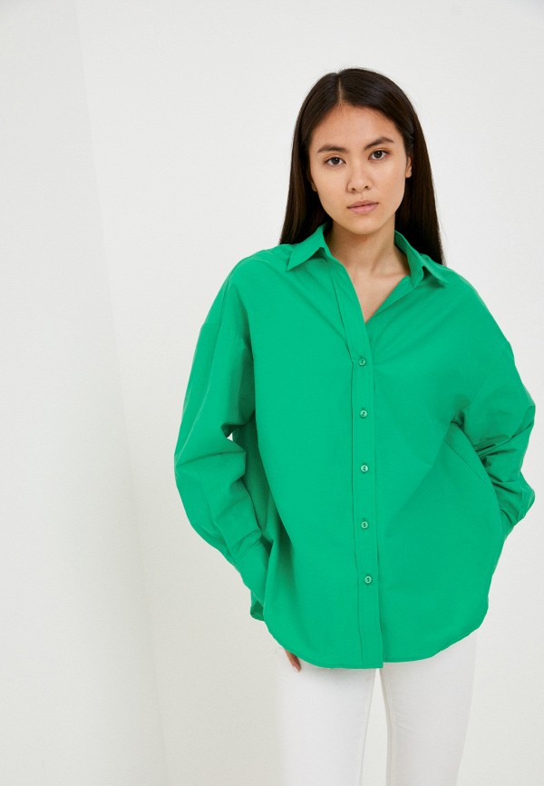 Рубашка SashaOstrov цвет зеленый 