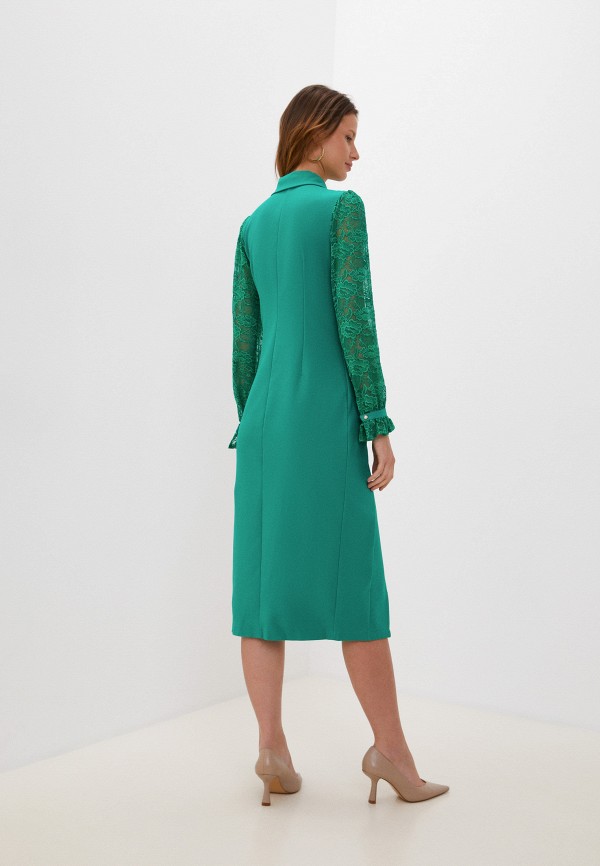 Платье Leya Khaim зеленый, размер 50, фото 3