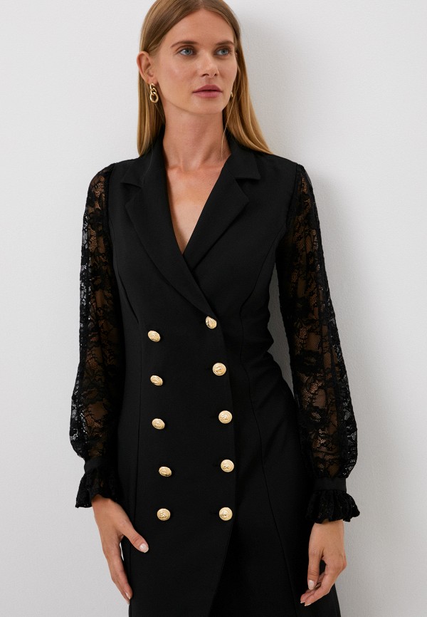 Платье Leya Khaim черный, размер 48, фото 2