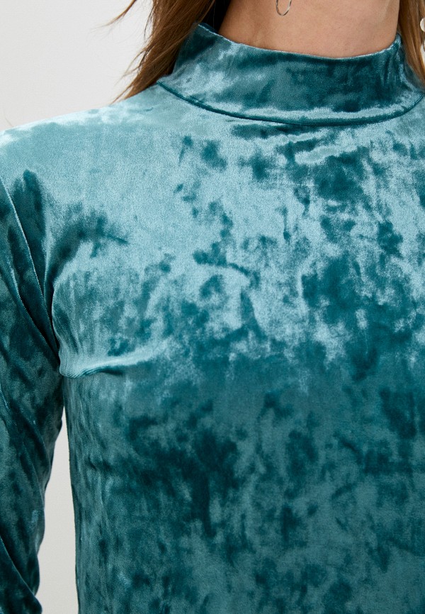 Платье Leya Khaim бирюзовый, размер 52, фото 4