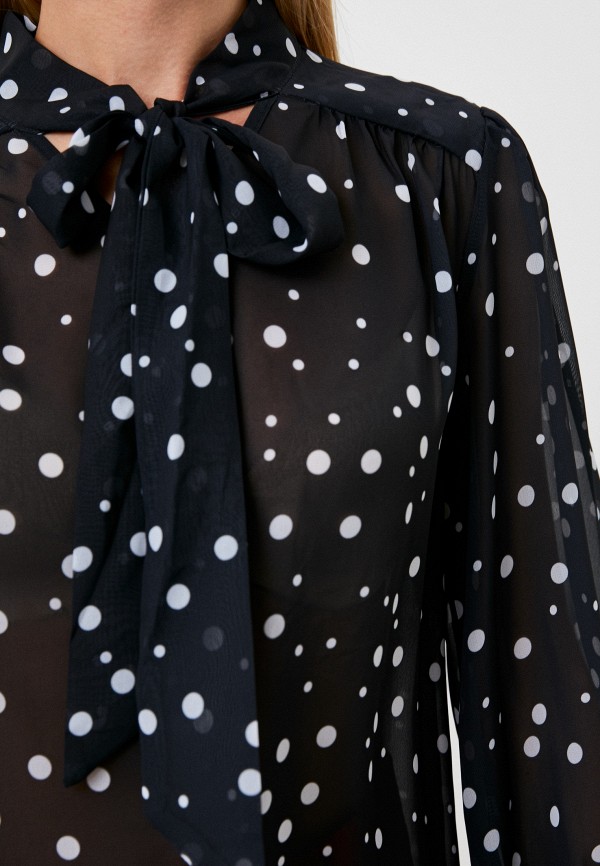 Блуза Leya Khaim черный, размер 48, фото 4