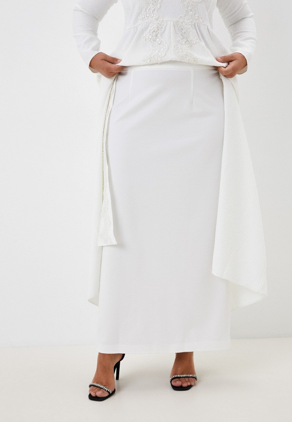 Платье Serafima белый, размер 52, фото 4