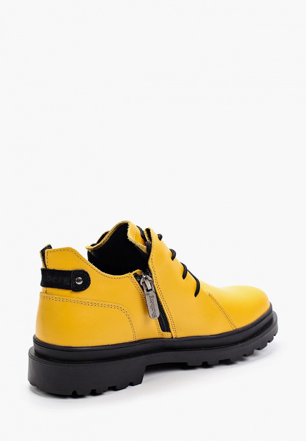 Ботинки Shoiberg цвет желтый  Фото 3
