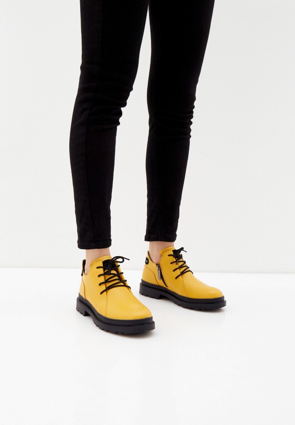Ботинки Shoiberg цвет желтый  Фото 6